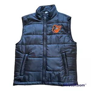 Baltimore Orioles MLB Black Puffer Vest - 2018 SGA - Adult Medium - Picture 1 of 8