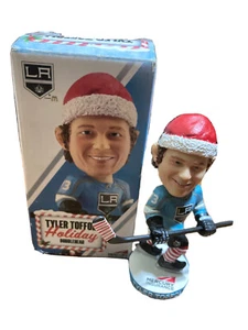 NHL Tyler Toffoli Holiday Bobblehead Los Angeles LA Kings Mercury Insurance - Picture 1 of 7