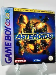 Asteroids (Game Boy Color, Nintendo, GBC, CGB, UKV, PAL, Activision, CIB, 1999) - Picture 1 of 14