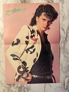 Duran Duran John Taylor Centerfold Pinup. Clipping from 80’s Teen Magazine.