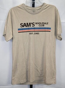 SAM'S Wholesale Club Short Sleeve Tee L 51% Polyester 26% Cotton 23% Rayon NWT - Picture 1 of 4