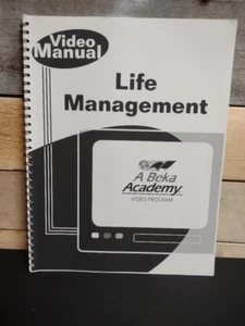 NEW A Beka Life Management Video Manual Pt # 85944006 - Picture 1 of 2