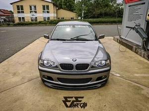 BMW 3 E46 M PAKET M SPORT M POWER RARE FRONTLIPPE SPOILER SPLITTER AILE - Imagen 1 de 8