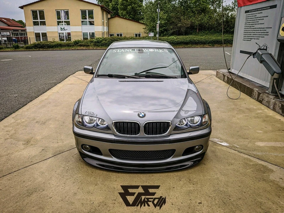 BMW 3 E46 M PAKET M SPORT M POWER RARE FRONTLIPPE SPOILER SPLITTER AILE