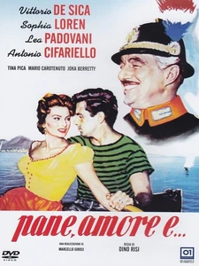 DVD PAN AMOR Y... Dino Risi Vittorio De Sica Sophia Loren Tina Pica nuevo 1955 - Imagen 1 de 2