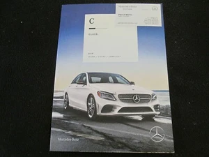 2019 Mercedes Benz C-class Coupe Conv Sedan Brochure C300 C43 C63 S AMG Catalog - Picture 1 of 9