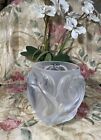 Vase Lalique De France Dauphin/Dauphin Océanie Modèle #12508 Excellent État !