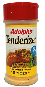 Adolph's Meat Tenderizer Original Seasoned with Spices 3.5 oz Adolphs