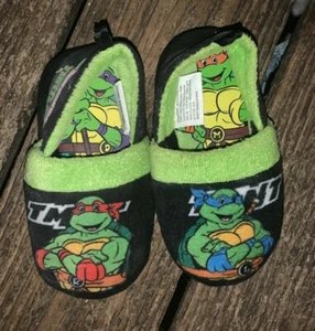 TMNT Teenage Mutant NINJA TURTLES Donatello Bedroom Slipper 5 6 Toddler ❤️sj17j8 - Picture 1 of 10