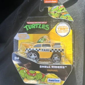 Teenage Mutant Ninja Turtles Raphael Shell Riders Taxi Diecast New! - Picture 1 of 2