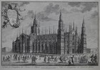 Duomo di Milano - le Poer / Reisenti 1728 - Original - Rare - Selten- Mailand