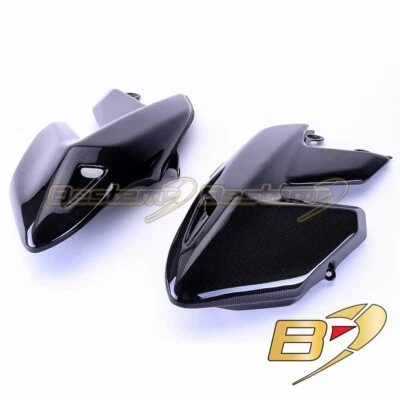 2007-2012 Ducati Hypermotard 796 1100 100% Carbon Fiber Body Side Panel Fairing - Image 1 of 4