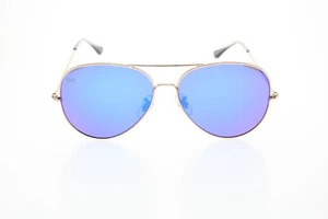 Occhiali da sole aviatore Shady Rays Pro Tangle Free polarizzati oro blu specchio - Foto 1 di 9