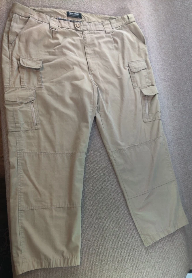 Pantalones tácticos militares Blackhawk Warrior Wear para hombre 48x31 beige antidesgarro Foto 1 de 4