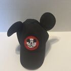 Vintage Mickey Mouse Club Druckknopflasche Mütze mit Ohren Walt Disney Made in USA Erwachsene