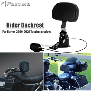 Kit de montaje del respaldo del asiento del conductor para Harley Touring Glide 2009-2021 - Imagen 1 de 8
