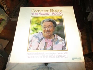 1973 CORRIE TEN BLOOM The Secret Room LP Dutch Holocaust Hero Spoken NM/VG+ - Picture 1 of 3