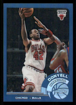 2002-03 Topps Chrome Refractors #52 Donyell Marshall - Image 1 of 2