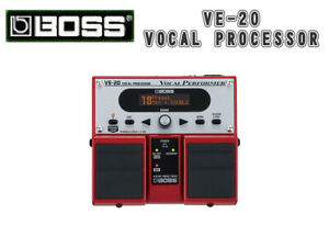 BOSS Vocal Performer VE-20 Vocal Processor Effect Pedal High Performance New