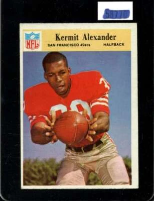 1966 PHILADELPHIA #171 KERMIT ALEXANDER VG 49ERS *X60152 - Image 1 of 2