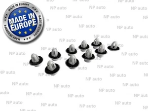 10X BMW LIFTGATE TRIM PANEL TRUNK CLIPS FASTENERS RETAINER CLAMP 51137065607 - Picture 1 of 6