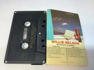 WILLIE NELSON Cassette Tape WITHOUT A SONG 1983 Cbs Records Canada FCT-39110 - Picture 1 of 5