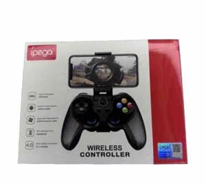 IPEGA Bluetooth Controller PG-9157 Black - For Phone. Gaming System Or Smart TV - Picture 1 of 10