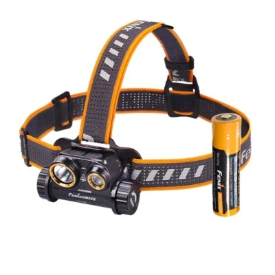 Fenix HM65R 1400 Lumen Spot and Floodlight USB Rechargeable Headlamp & Battery - Image 1 of 4