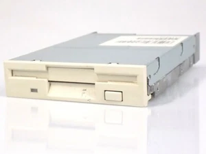 TEAC FD-235HF-A110 1.44MB IDE P-ATA ATAPI Floppy Disketten Laufwerk Beige Blende - Bild 1 von 1