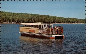 Postal de colección Le Capitaine Cap Lac-Megantic Quebec s455 - Imagen 1 de 2