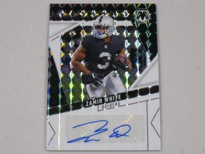 2025 Panini Mosaic In Focus White Mosaic Prizm Autograph Auto Zamir White 04/25 - Picture 1 of 2