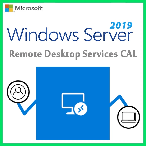 Remote Desktop Service RDS Windows Server 2019 50 User Connections, RDS 2019 CAL - Image 1 of 1