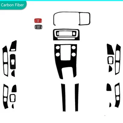 Kits de molduras interiores completos negros brillantes para piano 22 piezas para Volvo S60 V60 XC60 2010-18 Foto 1 de 4