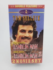 Ramblin' Man and Ramblin' Man 2 VHS Tapes Double Feature 2 Movie Set - Imagen 1 de 4