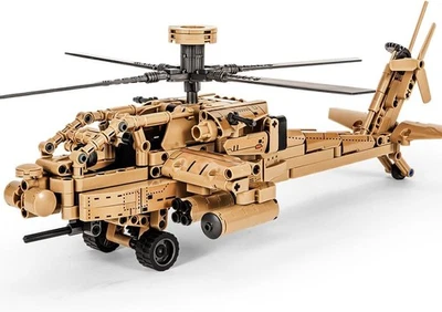 SEMKY #8003 - AH64 Apache Helicopter - Building Block Set - Image 1 of 4
