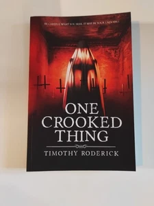 One Crooked Thing Timothy Roderick (English) Paperback Book USA SELLER - Imagen 1 de 10