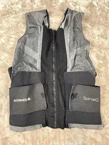 Alignmed Unisex sz 3XL Spinal Q Posture Back Support Vest Shirt Black Tank Top - Picture 1 of 4