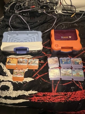 Vtech Vsmile And V Motion Bundle With Games - Image 1 of 4