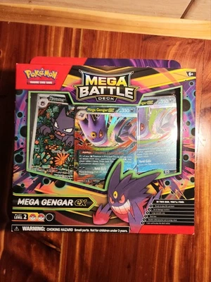 Pokemon TCG Mega Battle Deck (Mega Gengar ex) Factory Sealed - Image 1 of 2
