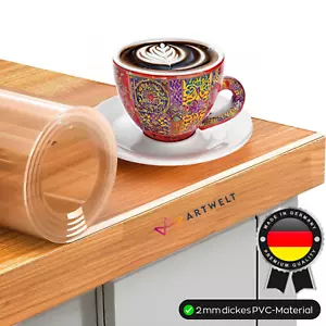 Tischfolie Schutzfolie Transparent 2.0mm Tischdecke Tischdecke Durchsichtig - Bild 1 von 12