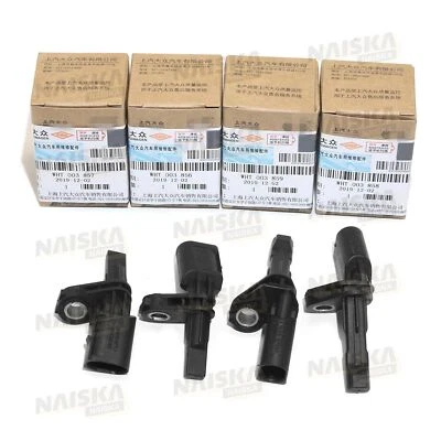 Juego de 4 sensores de velocidad de rueda ABS delanteros y traseros para VW Golf ATE Audi A3 TT Foto 1 de 4