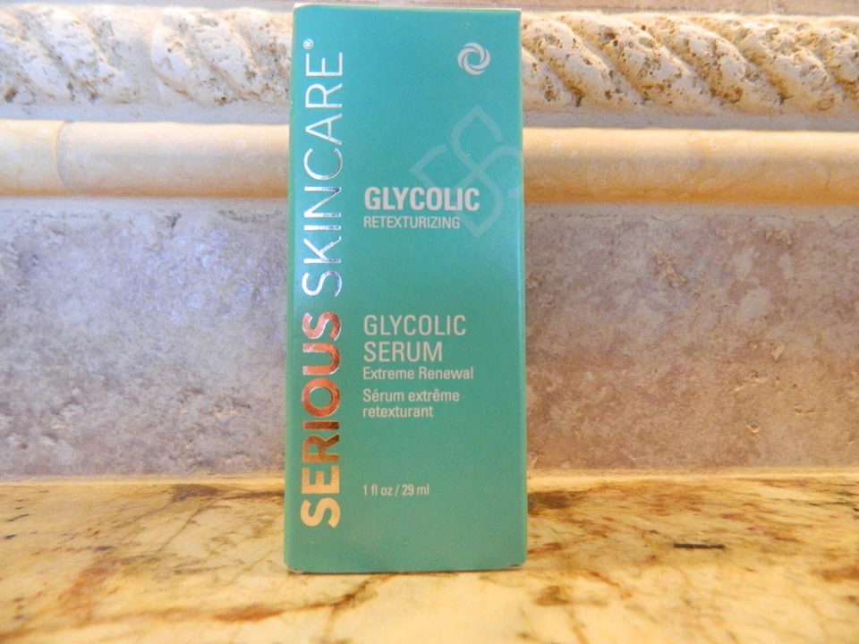 SERIOUS SKIN CARE GLYCOLIC SUERO RENOVACIÓN EXTREMA - ORIGINAL (NUEVO SIN CAJA/1 oz/sellado) Foto 1 de 1