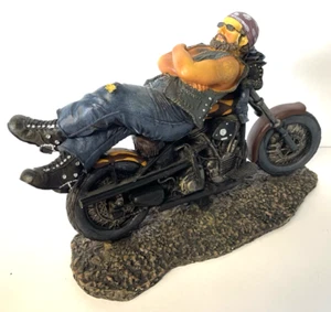 Harley Davidson Sturgis Collection Biker on Harley Heavy Resin Figurine 2011 - Picture 1 of 18
