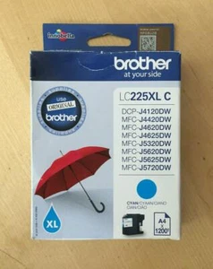 Genuine Brother Ink - LC225XL CYAN / MFC-J4620DW J4420DW (INC VAT) BOXED 2027 - Picture 1 of 1