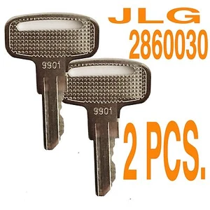 JLG 2860030 Keys - 9901 key , 2 PCS. (1 pair), E2/E600/33RTS Scissor - Boom - Picture 1 of 1