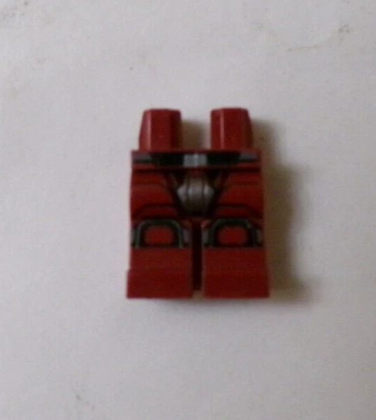 Lego x1 Mini Figure Dar Red Trooper Armor Knee Pads, 970c00pb0209 (028-318) - Image 1 of 1