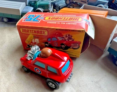 Matchbox Superfast 1-75 No 14 Mini Ha Ha Cooper Red Near Mint J Box Foto 1 de 3