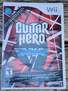 SEALED BRAND NEW NEVER OPENED GUITAR HERO: VAN HALEN (NEW NINTENDO Wii, 2009) - Picture 1 of 3