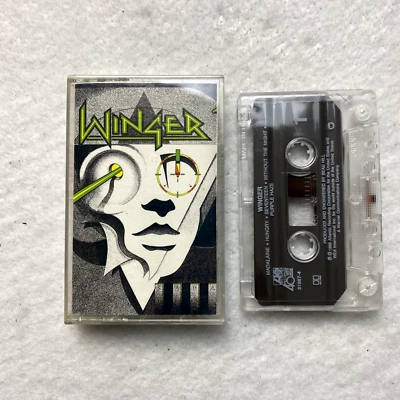 Winger: Self Titled Cassette Atlantic 1988 Rock Hair Band - Image 1 of 2