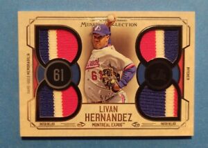 2015 Topps Museum Collection Livan Hernandez quad patch card #5/5